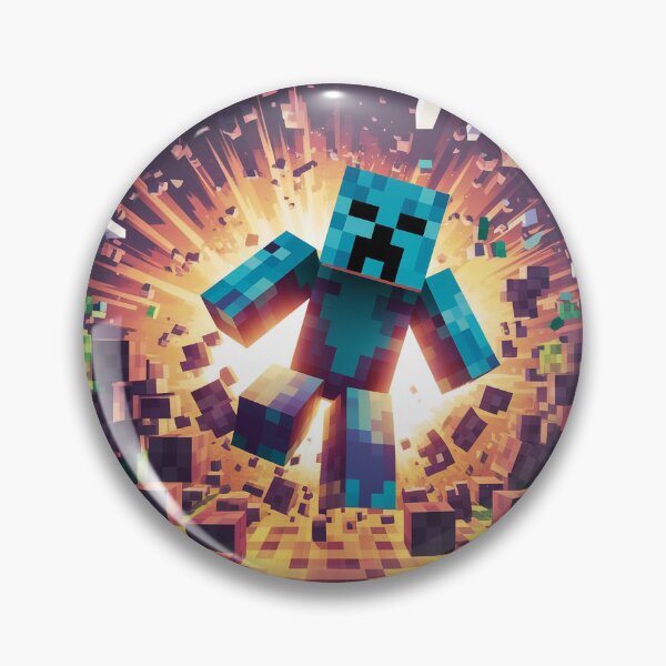 Item preview, Creeper Boom – Explosive MC Pixel Art designed and sold by Thompika.