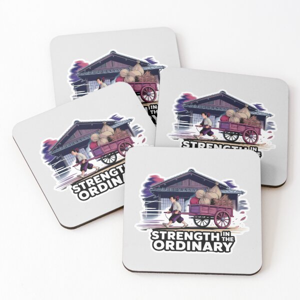 Item preview, Strength in the Ordinary Japanese Village Otaku Art Style designed and sold by SplashTastic.