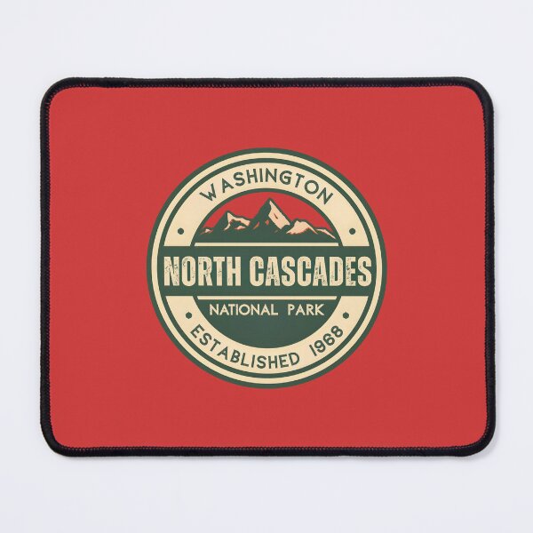 Item preview, North Cascades National Park - Washington designed and sold by GoodOldVintage.