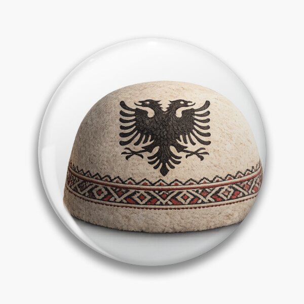 Item preview, Albanian Qeleshe with Eagle Symbol designed and sold by kimkosovo.