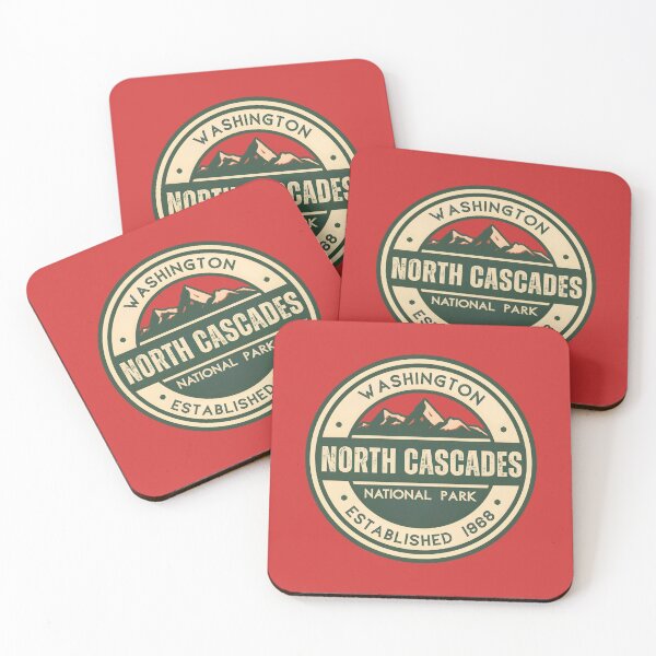 Item preview, North Cascades National Park - Washington designed and sold by GoodOldVintage.