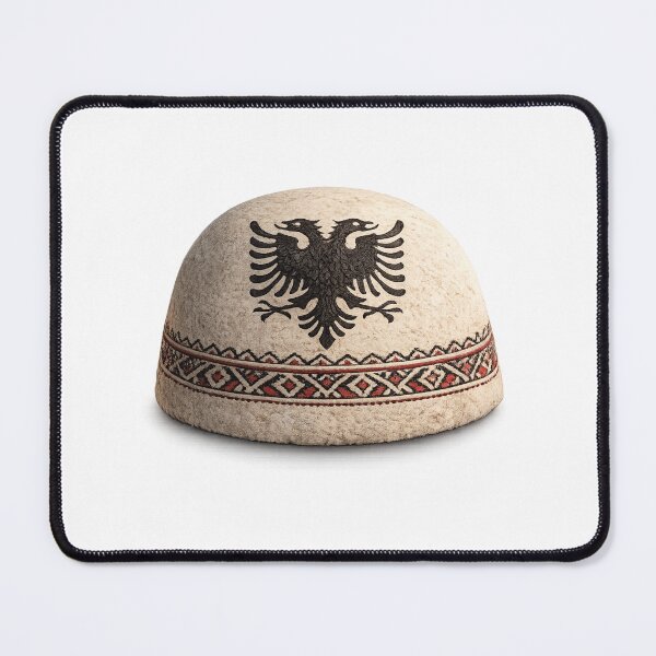 Item preview, Albanian Qeleshe with Eagle Symbol designed and sold by kimkosovo.