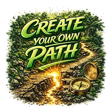 Artwork thumbnail, Create Your Own Path by IRON WINGS /USAF
