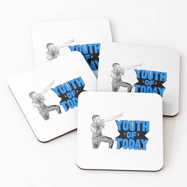 Artikelvorschau, Blaue Typografie Hardcore Punk entworfen und verkauft von nerdyygraphic.