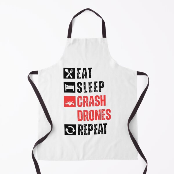 Item preview, Eat sleep crash drones repeat designed and sold by Dondonmart.