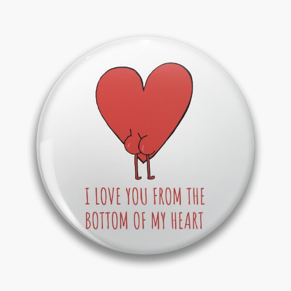 Item preview, I Love You From The Bottom Of My Heart designed and sold by Imaginationbeyond.