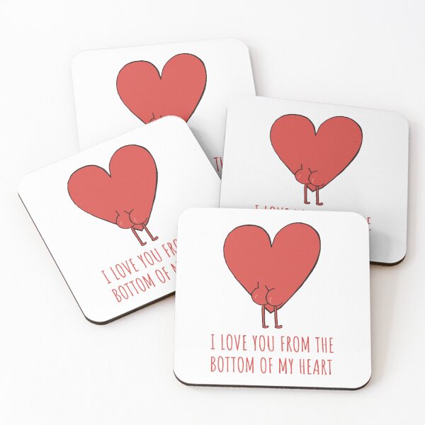Item preview, I Love You From The Bottom Of My Heart designed and sold by Imaginationbeyond.