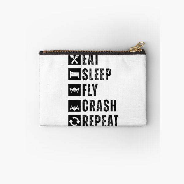 Item preview, Eat sleep crash drones repeat designed and sold by Dondonmart.
