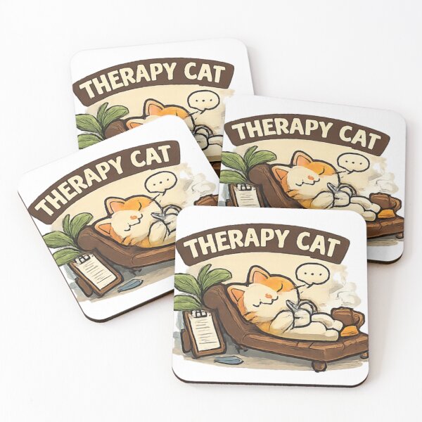 Item preview, Therapy Cat designed and sold by ERVNR.