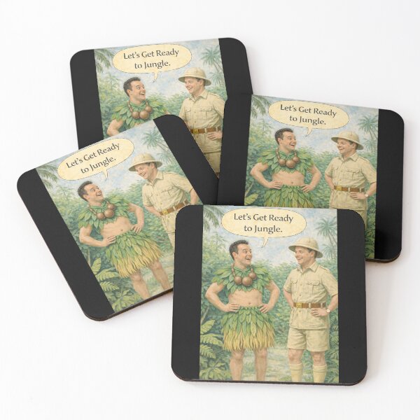 Item preview, Lets Get Ready to Jungle designed and sold by halibutgoatramb.