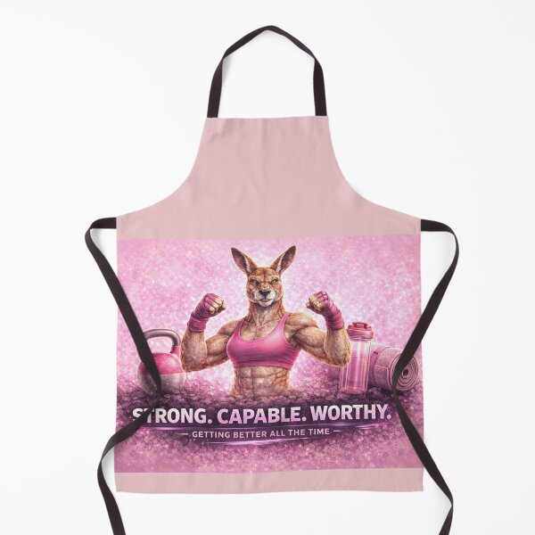 Item preview, Female Fitness Kangaroo Design designed and sold by gabeszshop.