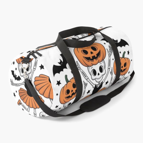 Item preview, Halloween Skeleton Ballerina Pumpkin Dance designed and sold by flagylART.
