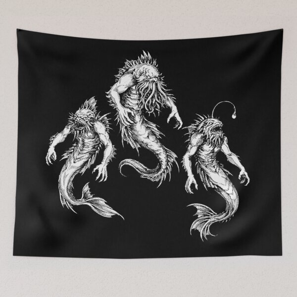 Item preview, Male Deep Ones designed and sold by HintermSpiegel.