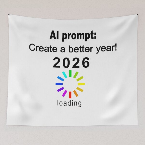 Item preview, Hoping for a better New Year 2026 designed and sold by Tees And Wear.