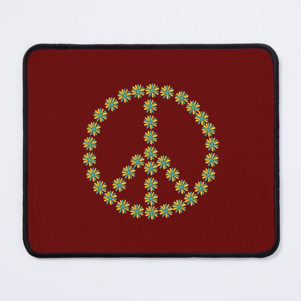 Item preview, Boho Daisy Flower Peace Sign – Retro 70s Floral Graphic designed and sold by Far Out Goods.
