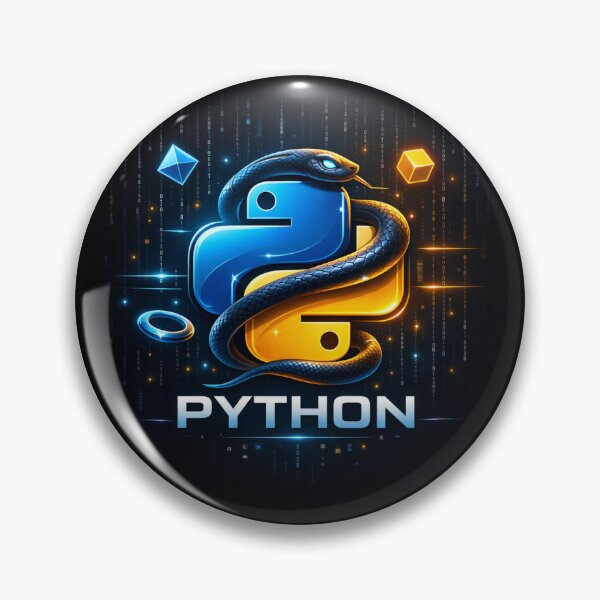 Item preview, Python Programming Logo | Developer Tech designed and sold by PaperSkyDigital.