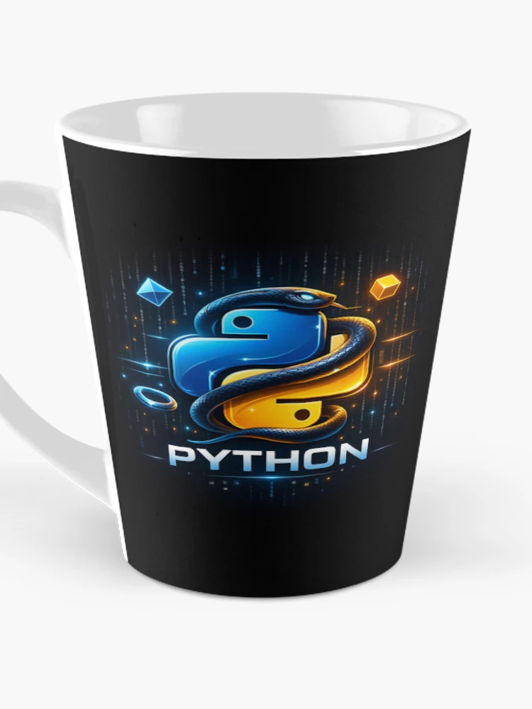 Thumbnail 3 of 4, Coffee Mug, Python Programming Logo | Developer Tech designed and sold by PaperSkyDigital.