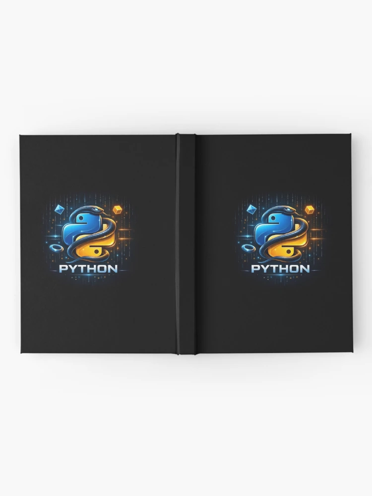 Thumbnail 2 of 3, Journal, Python Programming Logo | Developer Tech designed and sold by PaperSkyDigital.