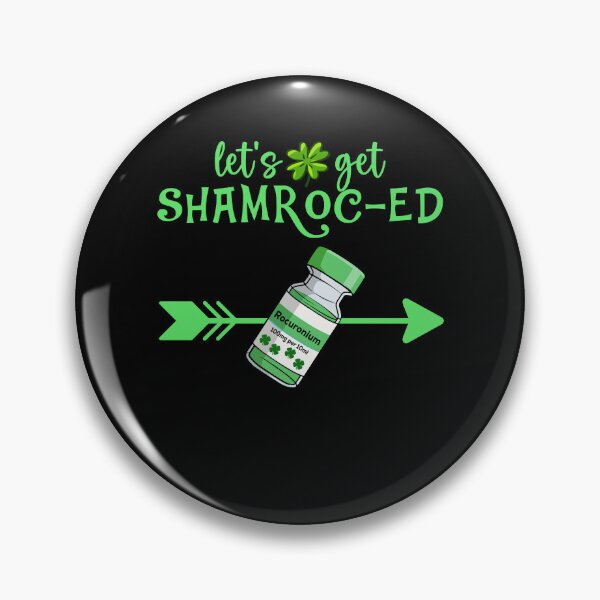 Item preview, Let's Get Shamroc-ed Funny Irish St Patrick's Day ICU Nurse designed and sold by jakaun.