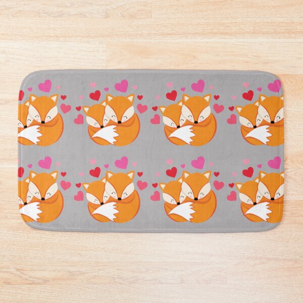 Item preview, Cute Cuddling Foxes Valentine Love Pattern Throw Blanket designed and sold by FestivityFinds.