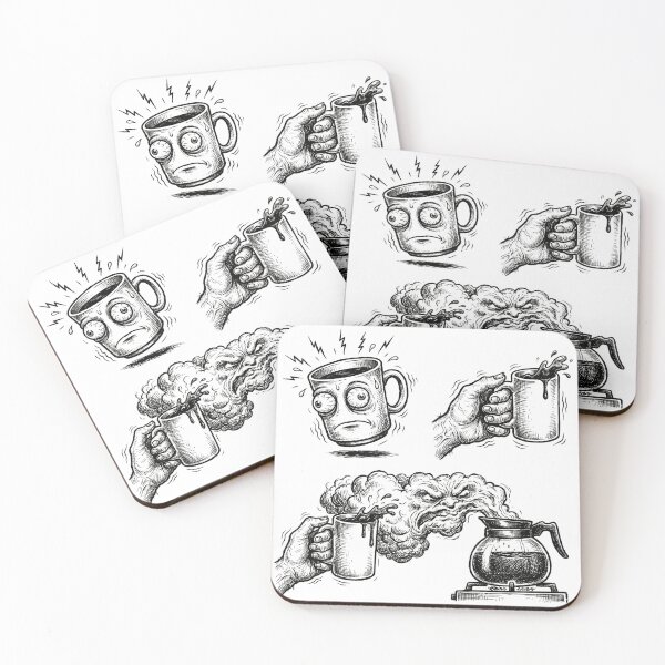 Item preview, Gothic Engraving-Style Dark Caffeine Illustration Set designed and sold by NonditStudio.