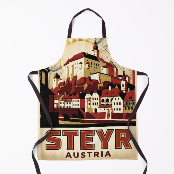 Item preview, Steyr Austria Retro Vintage Travel Tourism B designed and sold by TravelersGems.