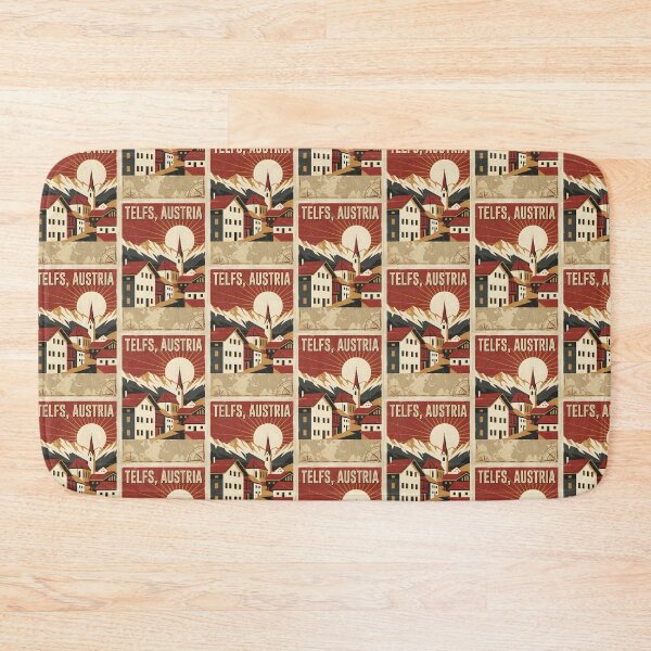 Item preview, Telfs Austria Retro Vintage Travel Tourism designed and sold by TravelersGems.