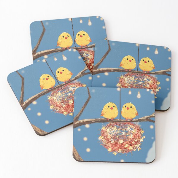 Item preview, Festive love birds designed and sold by rsutton.