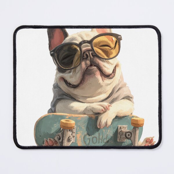 Item preview, Chill French Bulldog With Giant Sunglasses designed and sold by Beachy Beasts.