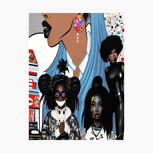 Item preview, “Future Is a Black Woman (They Just Haven’t Caught Up Yet)” designed and sold by R0X Designs .