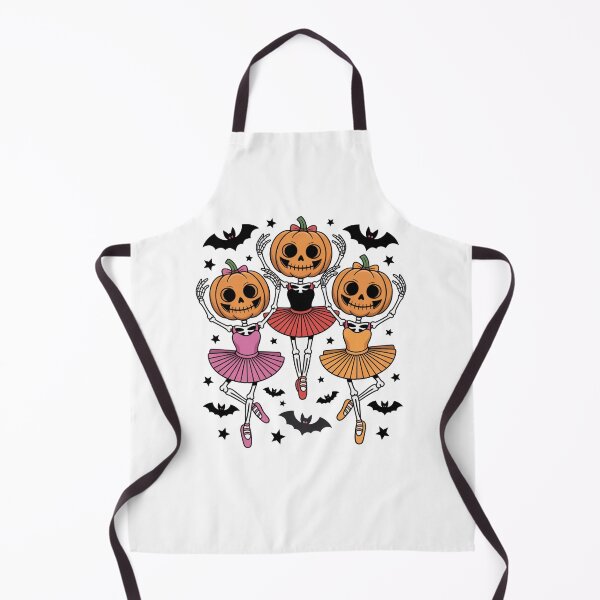 Item preview, Halloween Skeleton Ballerina Pumpkin Dance designed and sold by flagylART.