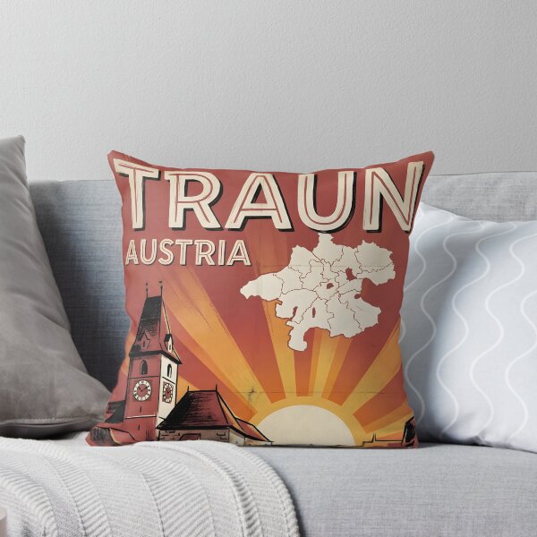 Item preview, Traun Austria Retro Vintage Travel Tourism designed and sold by TravelersGems.