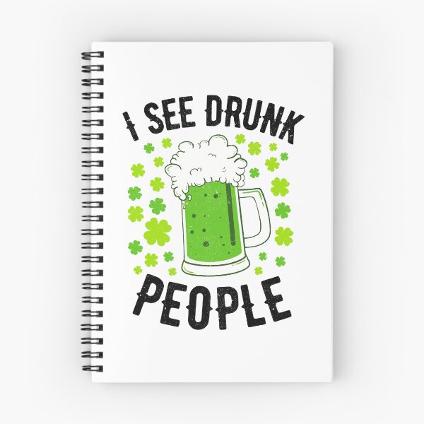 Item preview, I See Drunk People Funny Beer Shamrock Clover Drinking St Patrick Day designed and sold by jakaun.