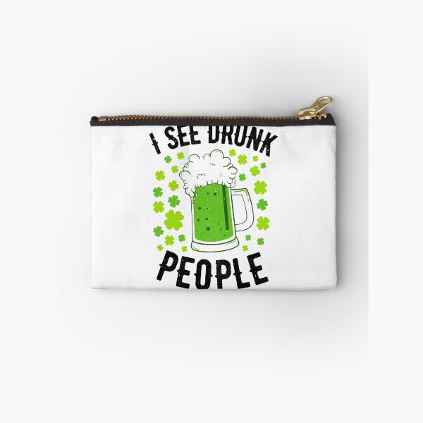 Item preview, I See Drunk People Funny Beer Shamrock Clover Drinking St Patrick Day designed and sold by jakaun.