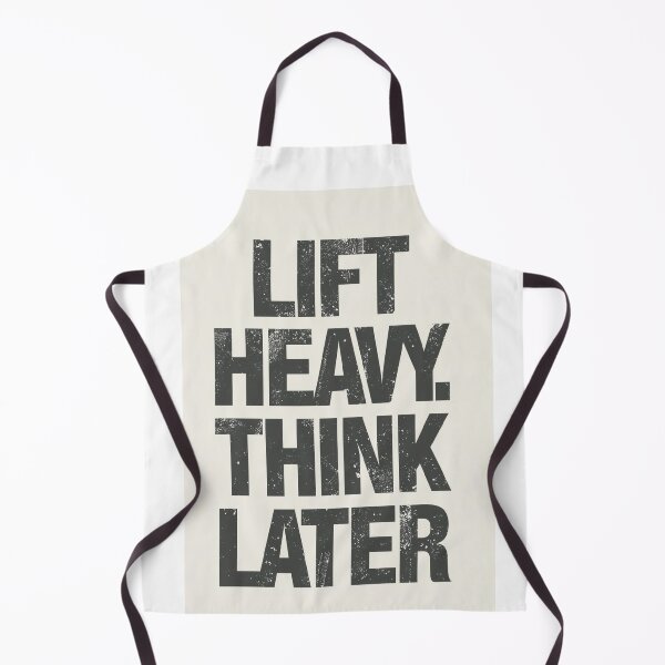 Item preview, LIFT HEAVY. THINK LATER. designed and sold by NatureNinja.