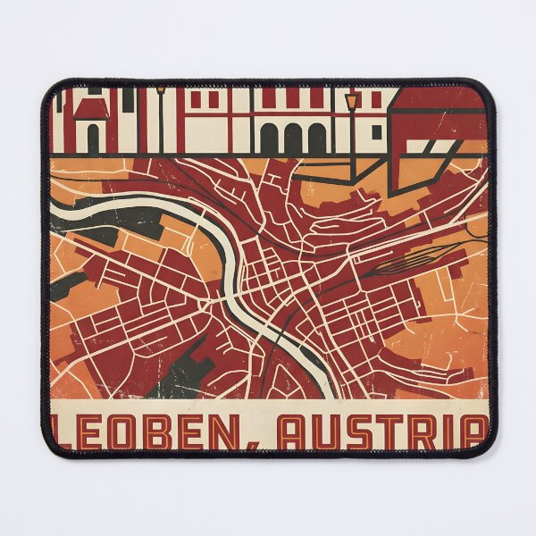 Item preview, Leoben Austria Retro Vintage Travel Tourism B designed and sold by TravelersGems.