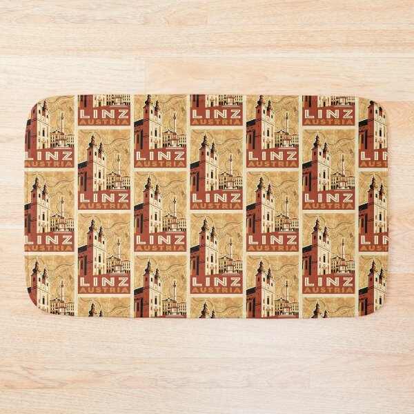 Item preview, Linz Austria Retro Vintage Travel Tourism B designed and sold by TravelersGems.