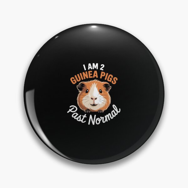 Item preview, I Am 2 Guinea Pigs Past Normal Guinea Pig Pet Lover designed and sold by SyntaxClaw.