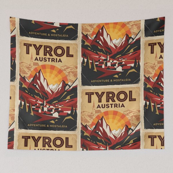 Item preview, Tyrol Austria Retro Vintage Travel Tourism designed and sold by TravelersGems.