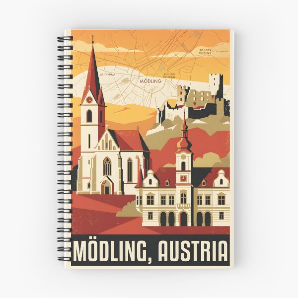 Item preview, Modling Austria Retro Vintage Travel Tourism B designed and sold by TravelersGems.