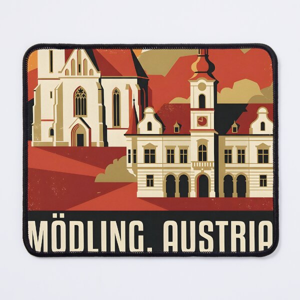 Item preview, Modling Austria Retro Vintage Travel Tourism B designed and sold by TravelersGems.