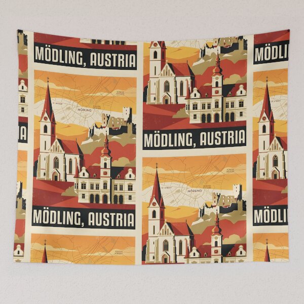 Item preview, Modling Austria Retro Vintage Travel Tourism B designed and sold by TravelersGems.