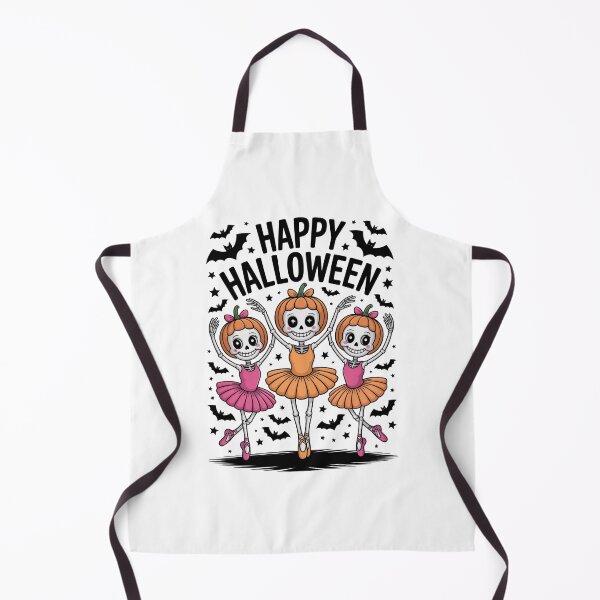 Item preview, Happy Halloween Skeleton Ballerina Dance designed and sold by flagylART.