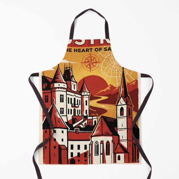 Item preview, Wals Siezenheim Austria Retro Vintage Travel Tourism designed and sold by TravelersGems.