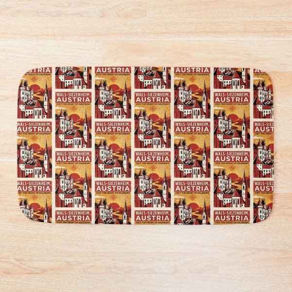 Item preview, Wals Siezenheim Austria Retro Vintage Travel Tourism designed and sold by TravelersGems.