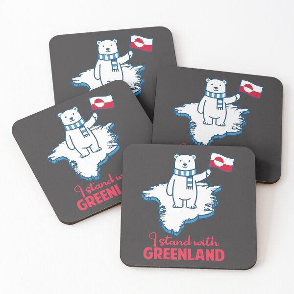 Item preview, I Stand with Greenland Protest Polar Bear Greenland Denmark designed and sold by Colorfulman.
