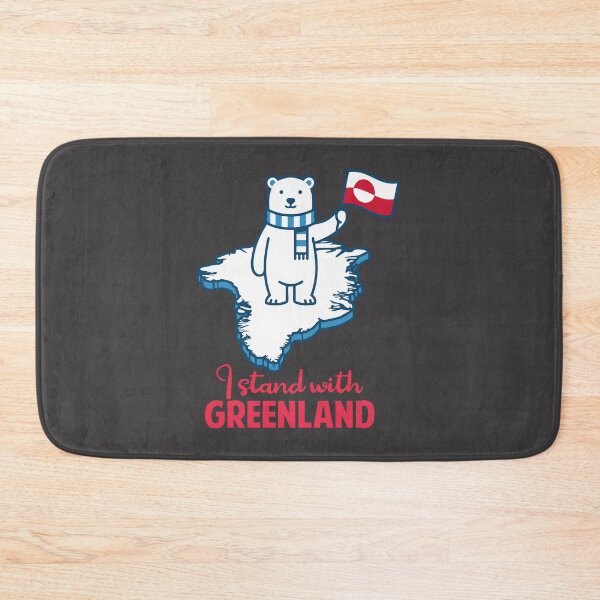 Item preview, I Stand with Greenland Protest Polar Bear Greenland Denmark designed and sold by Colorfulman.