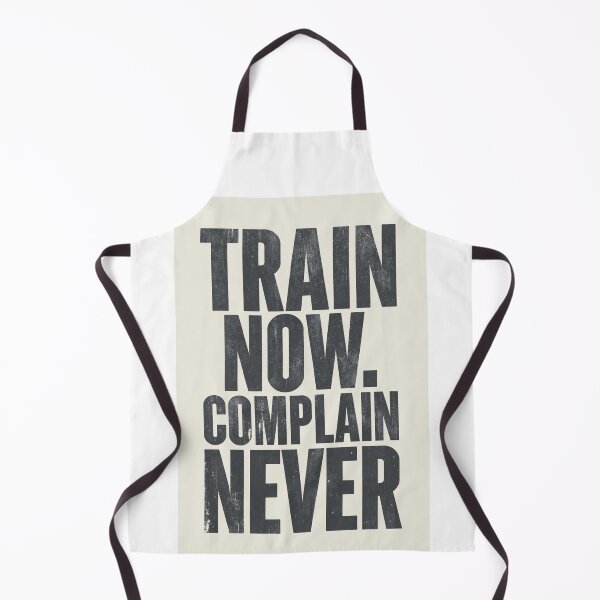 Item preview, Train Now Complain Never – Discipline Gym Motivation Quote designed and sold by NatureNinja.