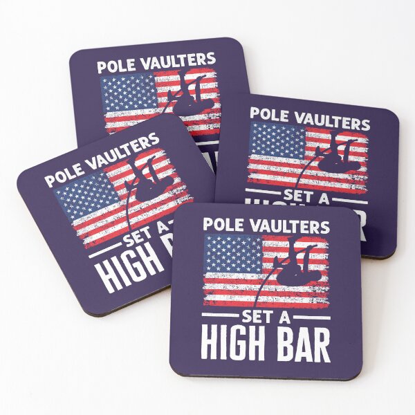 Item preview, Pole Vaulters Set a High Bar Pole Vault Jumper designed and sold by jaygo.