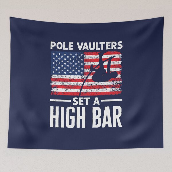 Item preview, Pole Vaulters Set a High Bar Pole Vault Jumper designed and sold by jaygo.